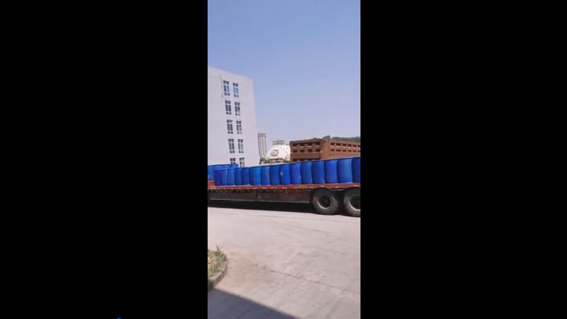 河南新乡市某厂从水胜消防采购合成泡沫灭火剂61吨